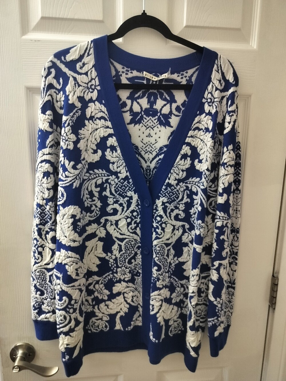 Alice And Olivia Paisley Sweater